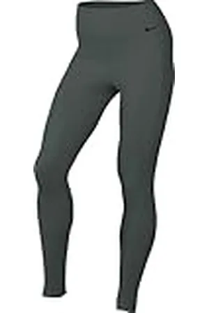 Nike Go Leggings de Longitud Completa con Bolsillos, Sujeción Fuerte Y Cintura Alta para Mujer, Verde Vintage/Black, DQ5668-338, XS