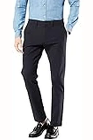 Dockers Smart 360 Flex Chino Slim, Pantalones para Hombre, Navy, 36W / 30L