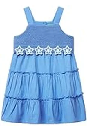 Benetton Vestito 47jkgv02f Vestido, , 5 años Niñas y niñas
