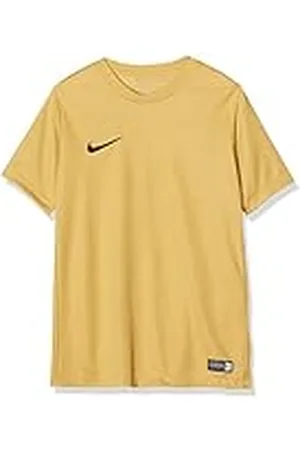 Nike SS YTH Park Vi JSY Camiseta de Manga Corta, Niños, Marrón (Jersey Gold/Negro), S