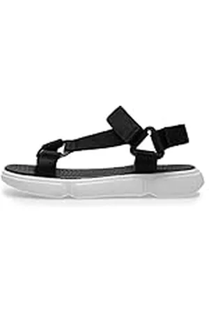 4F SANDALS F025 JUNIOR COLOR BLACK TALLA 36 PARA MUJER