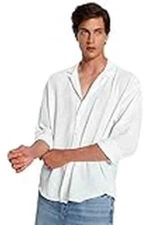 Trendyol Tmnss23go00053 Camisa, , L para Hombre