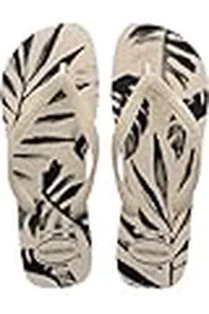 Havaianas Aloha, Chanclas Cómodas, Duraderas y Veraniegas, Suela con Estampado de Hojas, Suela Antideslizante, Hombre