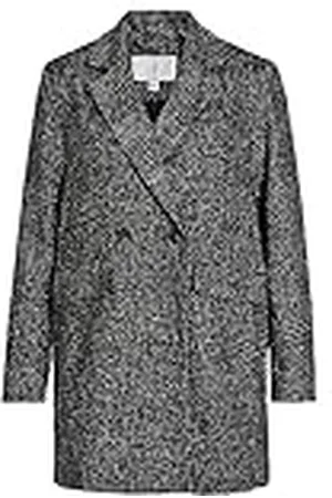 VILA Chaqueta Viley Wool Blazer Noos Abrigo Corto, , 44 para Mujer