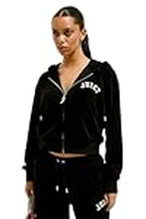 Juicy Couture Nala Twl Hoodie Kapuzensweatjacke, Terry Sweatjacke mit Kapuze und Reißverschluss in Verschiedenen Farben Sudadera con Capucha, , L para Mujer
