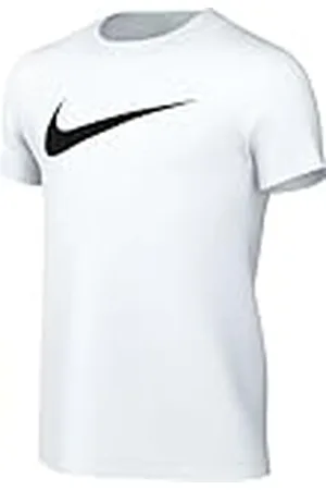 Nike Unisex Niños Camiseta Y Nk Df Park20 Ss Tee Hbr, White y Black, CW6941-100, M