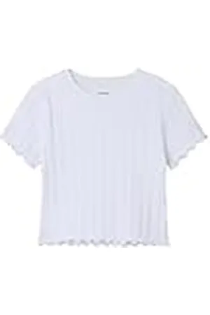 NAME IT Nkfnoralina SS Crop Top Noos Camiseta, , 6 años para Niñas