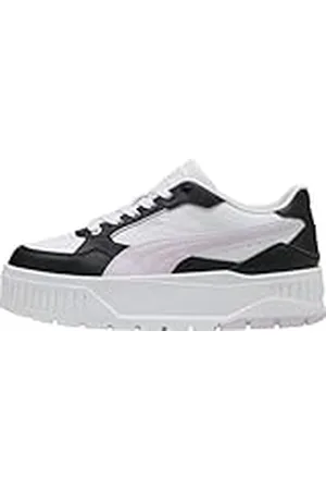 PUMA Karmen II Idol, Zapatillas Mujer, White-Lilac Frost Black, 40 EU