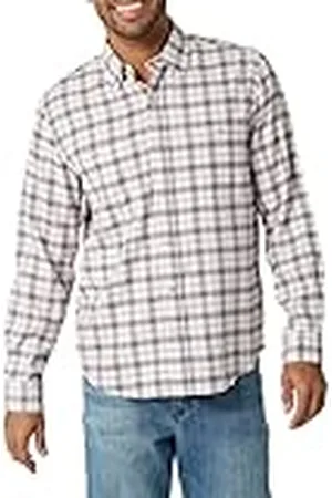 Wrangler Cloud-Camisa de Franela Abotonada, , L para Hombre