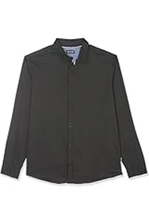 JACK & JONES Jjegingham-Camiseta de Sarga L/S Noos Camisa, Rosin/Detail:/Solid/Slim Fit, Small para Hombre
