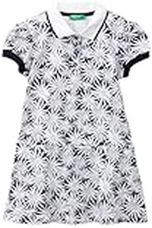 Benetton Vestido 3lrygv00v, , 110 cm Niñas y niñas