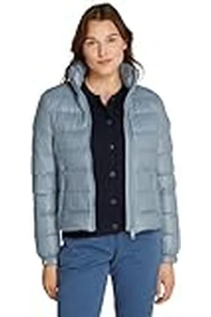 Tommy Hilfiger Cazadora acolchada Mujer Down Feminine Gloss ligera, Azul (Flint Blue), XXL