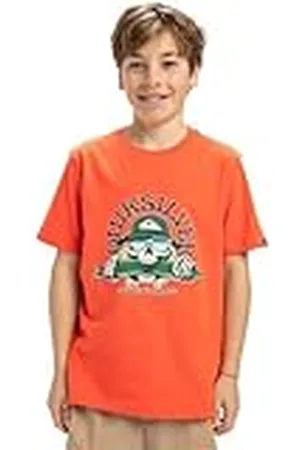 Quiksilver Ev Skull Feast Camiseta de Manga Corta, Niño, 14 años