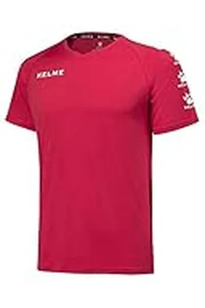 kelme Lince Camiseta Fútbol, Niños, Rojo/Blanco, XS