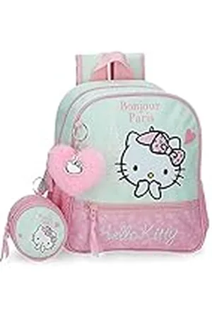 Hello Kitty Paris Mochila Preescolar 23x25x10 cms Poliéster 5,75L