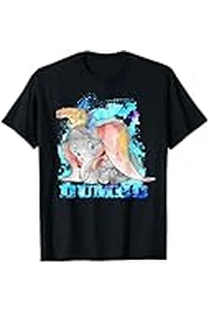 Disney Dumbo Watercolor Portrait Camiseta