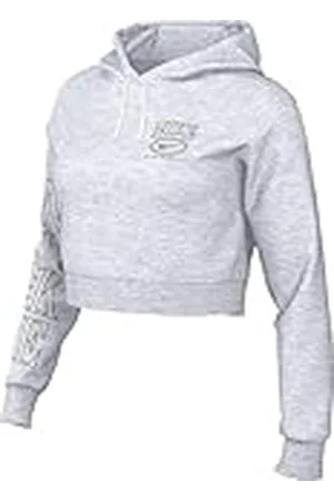 Nike Sportswear Club Fleece Sudadera con Capucha Y Gráfico Corto Extragrande para Mujer, , HJ0925-051, M