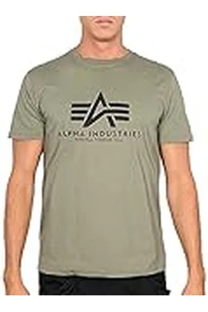 Alpha Industries Basic Camiseta, Hombre, , S