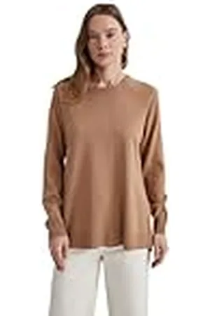 DeFacto B7866ax Camiseta, Visón, L para Mujer