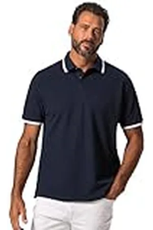 JP 1880 Polo Flexnamic Pique Kragen mit Streifen, , XXXXXL Hombres