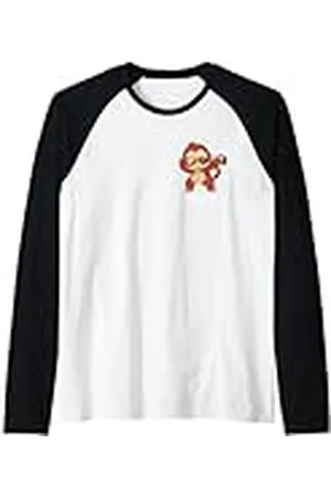 Original Cheddar Mono genial con gafas de sol Camiseta Manga Raglan