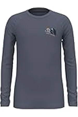 Odlo Ninos Camiseta de manga larga de ropa interior funcional ACTIVE WARM ECO KIDS ENJOY THE RIDE (big)