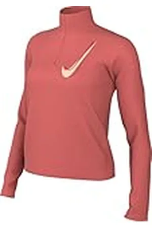 Nike Swoosh Capa Intermedia De Running Dri-Fit con Cremallera De 1/2 - Mujer, , HJ2225-814, 2XL