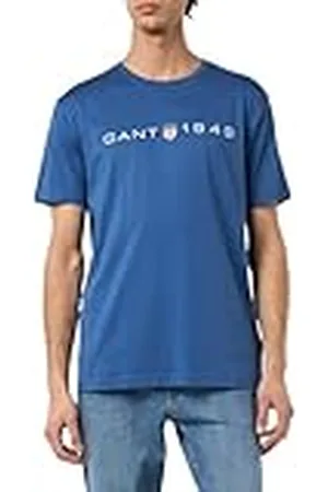GANT Camiseta Estampada SS Graphic, , L Hombres