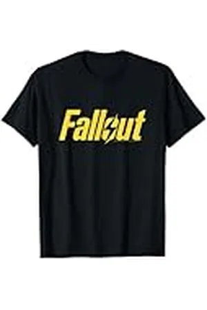 Fallout TV Series Logotipo de Rayo Amarillo Camiseta