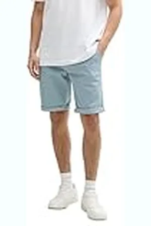 TOM TAILOR 1044710 Bermudas, 27475-Gris Menta, 36 Hombres