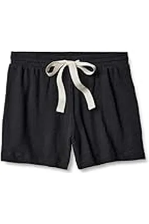 Amazon Pantalón Corto de Pijama de Rizo Ligero Mujer, , L