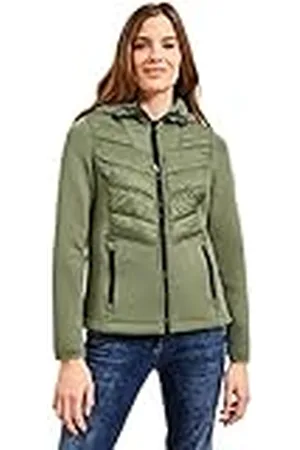 CECIL B201791 Chaqueta de Entretiempo, Leaf Green, S para Mujer