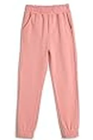 Koton Basic Jogger Sweatpants Brushed Interior Pocket Elastic Waist Cotton Pantalones de chándal, , 4-5 años para Niñas
