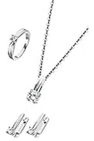 Lotus Anillo Conjunto Collar, Pendientes y Anillo Trendy LP3119-6/312 LP3119-6/312 Marca