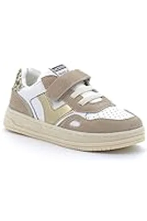 victoria Solo Tira Serraje, Sneaker Glitter y Detalles en Suede, Zapatillas, , 35 EU Estrecho
