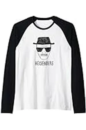 Breaking Bad Heisenberg Bosquejo Camiseta Manga Raglan