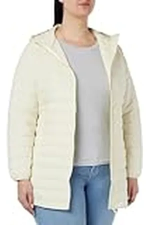 Benetton Chaqueta 2twddn02q Plumón Largo, , L para Mujer