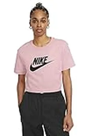Nike Essential Crop Icon Futura T-Shirt, , XS para Mujer