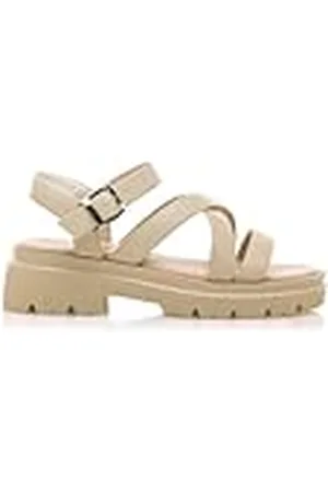 MTNG Sandalias Planas Mujer Sandalias Planas Zuri 51891 Mujer | Sandalias Planas Casual | Cierre con Hebilla | 60273 |