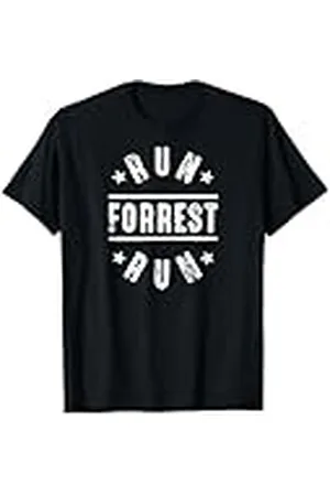 Forrest Gump Camiseta Tema Hombre Unisex-Adultos Manga Larga Pequeño Negro Classic Short Sleeve