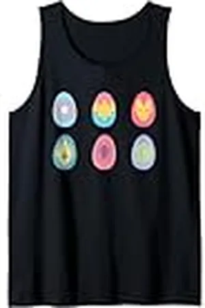Marvel Easter Eggs Avengers Emblems Pastel Decoration Camiseta sin Mangas