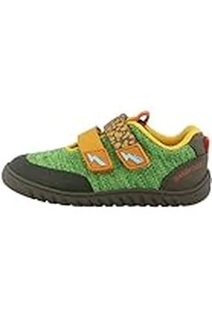 Lurchi 84L0023006, Zapatillas Unisex niños, Green-Curry, 26 EU Ancho