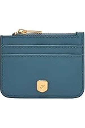 Fossil Lennox, Accesorio Postales para Viajes Mujeres, Azul, Small