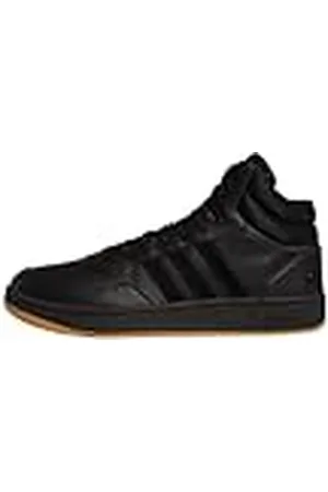 adidas Hoops 3.0 Mid Classic Vintage Shoes, Zapatos Hombre, Core Black/Core Black, 36 2/3 EU