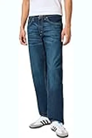 Wrangler Relaxed FIT Jeans, Negro índigo, 33W / 30L para Hombre