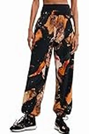 Desigual Pant_panter, 2000 Black Pantalones Informales, , S para Mujer