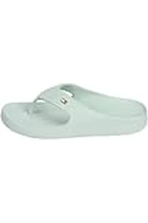 Tommy Hilfiger Sandalias de playa TH Comfort para mujer, color verde (flora), 36/6.5, Verde Flora, 39/40 EU