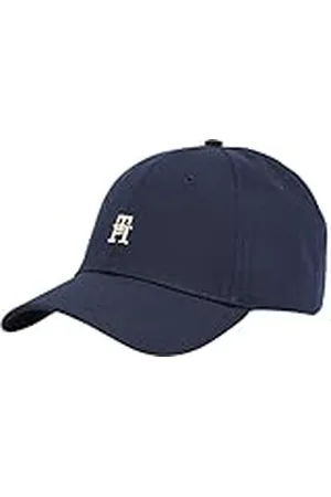 Tommy Hilfiger Gorra Mujer Elevated Chic de algodón, Azul (Space Blue), Talla Única