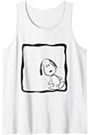 Peanuts Cacahuetes Snoopy Lean Camiseta sin Mangas