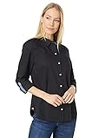 Tommy Hilfiger Roll Tab Camisa Abotonada, , L para Mujer